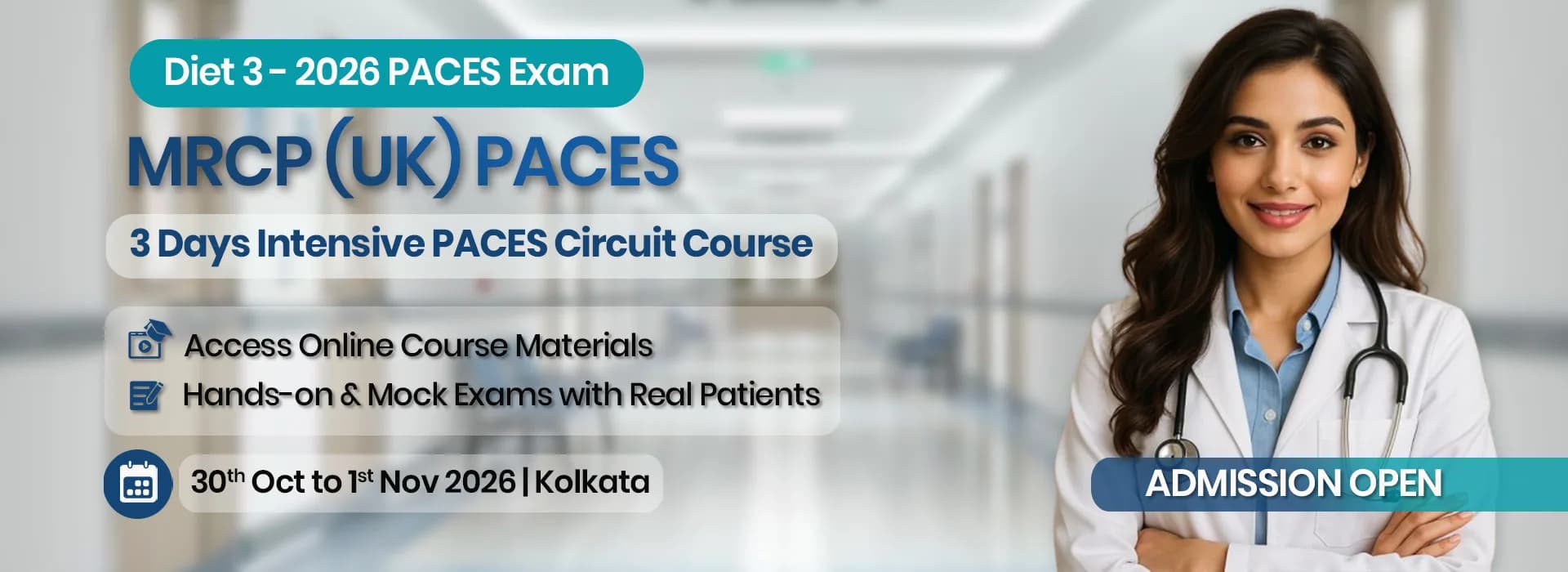 MRCP PACES Banner Desktop